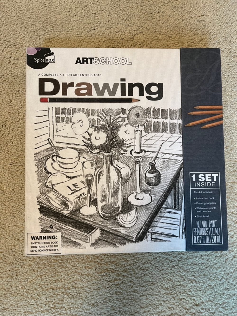 Drawing Kit - White & Black Illustration Pack